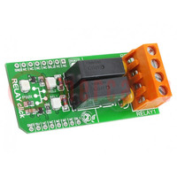 Click board; plaque prototype; Comp: G6D1AASI-5DC; relais; 5VDC