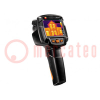 Infrared camera; LCD 3,5"; 320x240; 9Hz; -30÷650°C; IP54; 2.3mrad