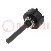 Switch: rotary; Pos: 6; 2.5A/125VAC; 0.35A/125VDC; Poles number: 2