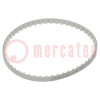 Timing belt; T10; W: 10mm; H: 4.5mm; Lw: 500mm; Tooth height: 2.5mm