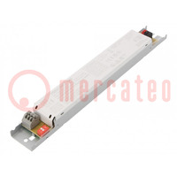 Power supply: switched-mode; LED; 35W; 52÷121VDC; 200÷350mA; IP20