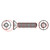 Screw; 4x8; Head: countersunk; Torx®; TX20; steel; zinc; Øhead: 7.5mm