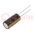 Kondensator: elektrolytisch; low ESR; THT; 1000uF; 16VDC; Ø10x20mm