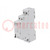 Relay: installation; bistable,impulse; NO x2; Ucoil: 24VAC; 16A