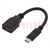Kabel; OTG,USB 3.2; USB-A aansluiting,USB-C-stekker; 150mm; 15W