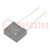 Capacitor: polypropylene; Y2; R41-T; 3.3nF; 13x11x5mm; THT; ±10%