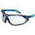 uvex Schutzbrille i-5 guard, Scheibentönung: farblos, Rahmenfarbe: blau/anthrazi