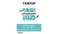 CANSON Studienblock GRADUATE LETTERING MARKER, DIN A4 (5299265)