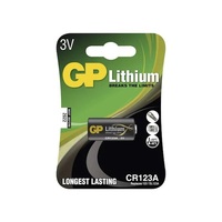 GP Elem CR123A 3V, Lithium, 1db