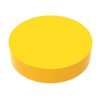 Artikelbild Eraser "Round", standard-yellow