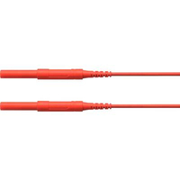 CORDON DE MESURE DE SÉCURITÉ SCHÜTZINGER HSPL 8568 / AWG16 / 200 / RT [MÂLE 4 MM - MÂLE 4 MM] ROUGE 1 PC(S)