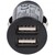 AccuCell KFZ-Ladeadapter USB - Dual USB - 2,1A - schwarz - TINY