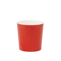 Paper Cup rot - wasserdichter Papierübertopf für Topf-Ø 10,5 cm - 10 Stück