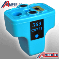 Ampertec Tinte ersetzt HP C8771E 363XL cyan