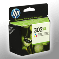 HP Tinte F6U67AE 302XL 3-farbig