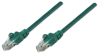 Intellinet Netzwerkkabel, Cat5e, U/UTP, CCA, Cat5e-kompatibel, RJ45-Stecker/RJ45-Stecker, 20,0 m, grün