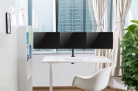 Dacomex D27-100CG-3 support d'écran plat pour bureau 68,6 cm (27") Noir