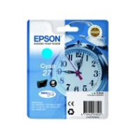 Epson Alarm clock 27 DURABrite Ultra cartuccia d'inchiostro 1 pz Originale Ciano