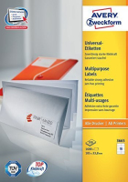 Avery 3665 etichetta per stampante Bianco Etichetta per stampante autoadesiva