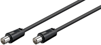 Microconnect COAX015MMB coaxial cable 1.5 m Black