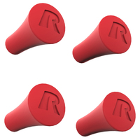RAM Mounts RAP-UN-CAP-4-RED kit de montaje Rojo Caucho