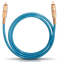 OEHLBACH 10703 Audio-Kabel 3 m RCA Blau