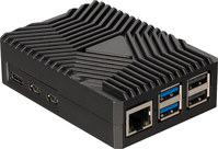 Raspberry Pi RB-ALUCASEP5-09 development board accessory Case Black