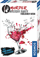 Kosmos Murder Mystery Party - Tödlicher Wein Party-Kartenspiel