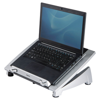 Fellowes 8036701 laptop állvány Fekete, Ezüst 43,2 cm (17")