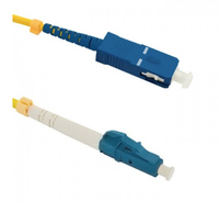 Qoltec 54338 InfiniBand/fibre optic cable 1 M LC SC Kék, Sárga