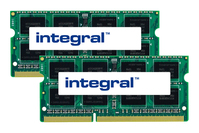 Integral 8GB (2X4GB) Laptop RAM Module DDR3 1600MHZ UNBUFFERED LOW VOLTAGE SODIMM KIT OF 2 EQV. TO KVR16LS11K2/8 FOR KINGSTON memory module