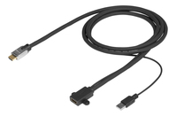 Vivolink PROHDMIHDMFM2-LSZH cable HDMI 2 m HDMI tipo A (Estándar) Negro