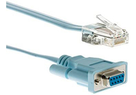 Cisco RJ45-DB9 cable de serie Gris 1,8 m RJ-45