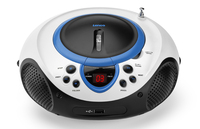 Lenco SCD-38 USB Analogico FM Blu