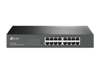 TP-Link TL-SG1016DE switch di rete Gestito L2 Gigabit Ethernet (10/100/1000) Nero