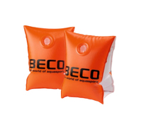 BECO-Beermann 09704 Schwimmkörper für Babys Orange, Weiß Schwimmarmbänder
