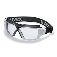 Uvex 9309275 biztonsági szemellenző és szemüveg Védőszemüveg Fekete, Fehér