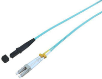 Microconnect FIB432010 InfiniBand/fibre optic cable 10 m LC OM3 Blue