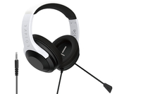 Raptor Gaming RG-H300-W headphones/headset Wired Head-band Black, White