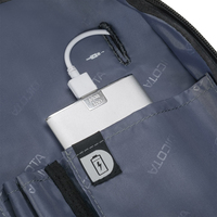 DICOTA Eco Top Traveller Twin SELECT 39.6 cm (15.6") Messenger case Black