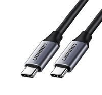 Ugreen 50751 USB-kabel 1,5 m Thunderbolt 3 USB C Zwart, Zilver