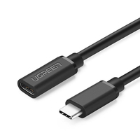 Ugreen 40574 USB kábel 0,5 M USB C Fekete