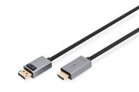 Digitus 4K DisplayPort Adapter Cable, DP - HDMI Type A