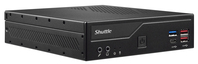 Shuttle Slim PC DH670V2 , S1700, 2x HDMI, 2x DP , 2x 2.5G LAN, 2x COM, 8x USB, 1x 2.5", 2x M.2, 24/7 permanent gebruik, incl. VESA