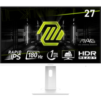 MSI MAG 274PFW monitor komputerowy 68,6 cm (27") 1920 x 1080 px Full HD Biały