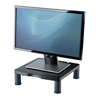 Fellowes Computer Monitor Stand with 3 Height Adjustments - Standard Monitor Riser with Cable Management - Ergonomic Adjustable Monitor Stand for Computers - Max Weight 27KG/Max...