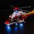 Light My Bricks LEGO Airbus H175 Rescue Helicopter Beleuchtungsset Mehrfarbig