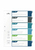 Durable 679427 intercalaire de classement Onglet avec index vierge Polypropylène (PP) Multicolore