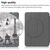 CoreParts TABX-IP10-COVER14 tablet case 27.7 cm (10.9") Flip case Black, Grey, White