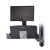 Ergotron StyleView Sit-Stand Combo System with Worksurface 61 cm (24") Aluminium Wall